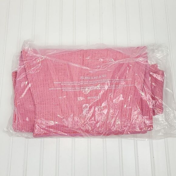 3.1 Phillip Lim Women's Long Sleeve Double Face Rib Cross Body Dress - Bubblegum - Picture 12 of 15